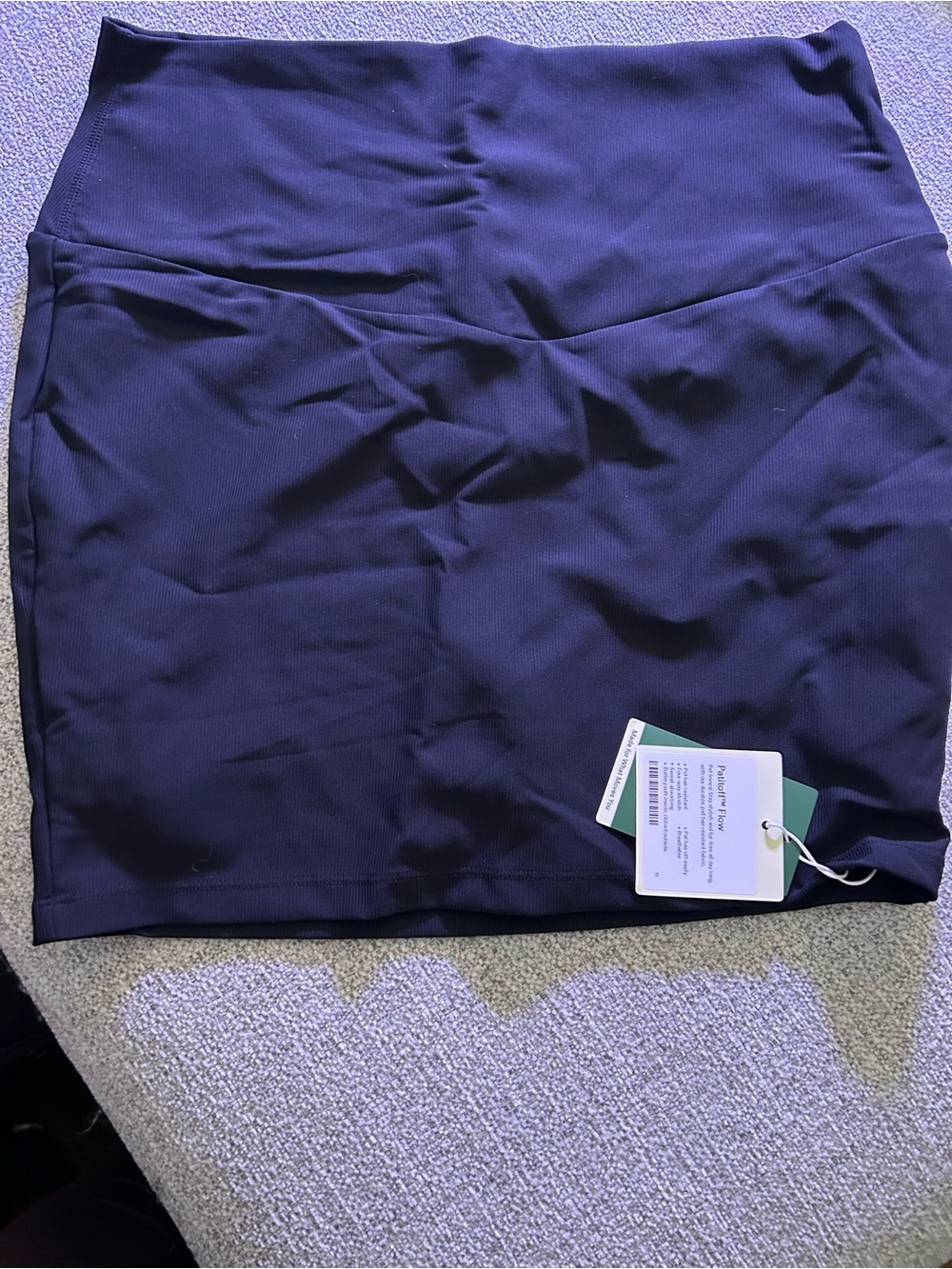 HALARA Black Mini Skirt